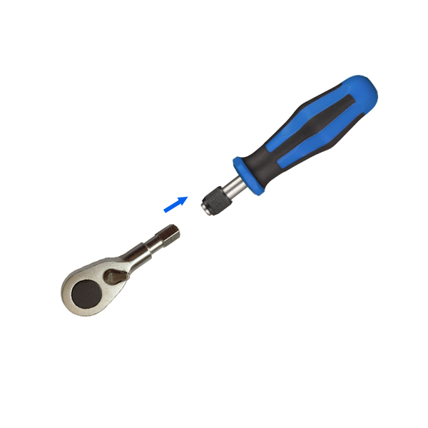 Stubby Socket Ratchet Wrench